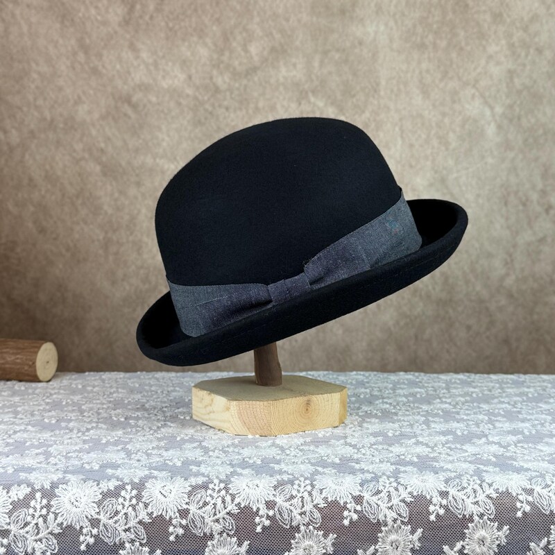 Felt Roll Brim Hat - Etsy