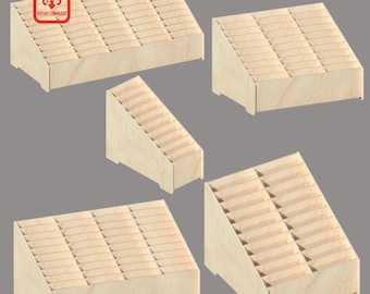 Laser Cut Smartphone Storage Organizer: Classroom & Office Phone Holder (Digital Download)