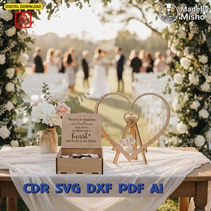 Modelo de moldura para livro de assinaturas de casamento: Faça você mesmo para casamento (Download digital)