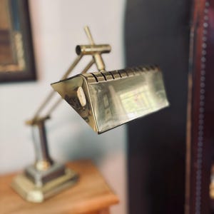 Mid century modern bankers lamps - Etsy 日本