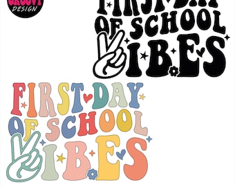 First Day Of School SVG, Back To School Svg, First Day Of School Png, Teacher Shirt Svg, Hello School Shirt Svg,1st Day Of School Svg,Groovy