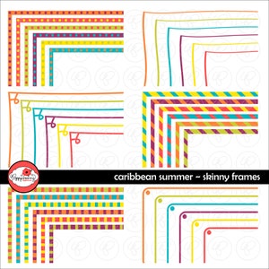 Clementine Frames & Labels: Clip Art Pack Card Making Digital Frames ...