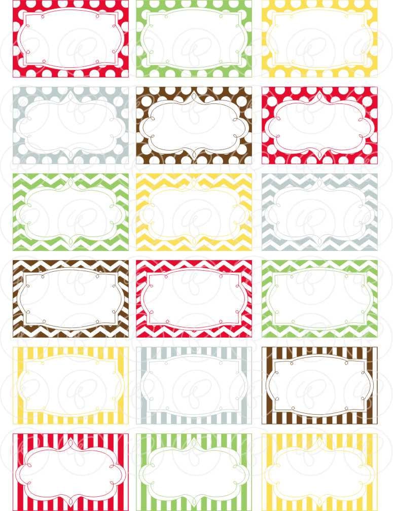 Christmas Doodle Frames & Labels: Clip Art Pack Card Making Digital ...