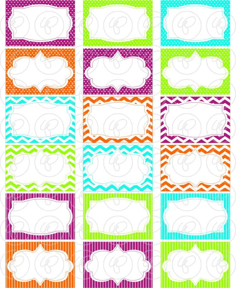 Malibu Frames & Labels: Clip Art Pack Card Making Digital Frames Page ...