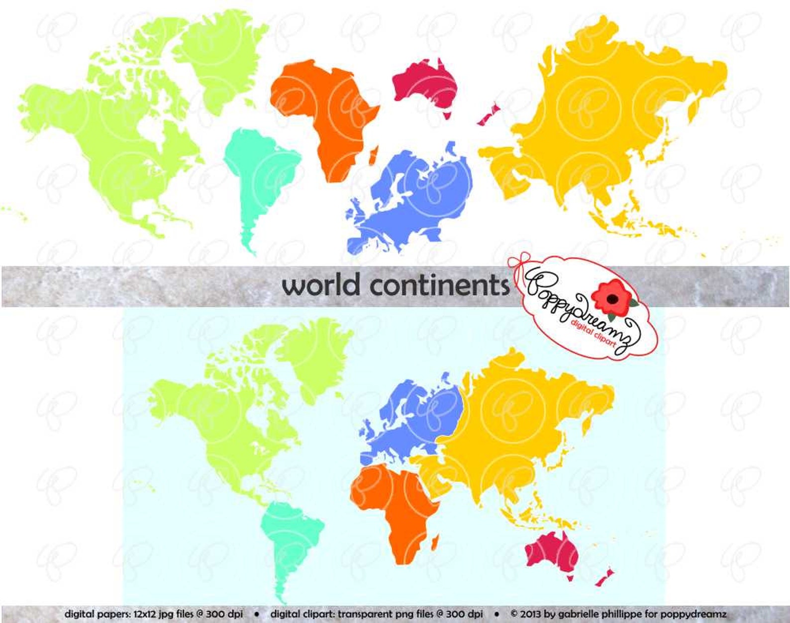 Two continents