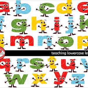 Unterrichten Von Grossbuchstaben Clipart Schule Lehrer Etsy