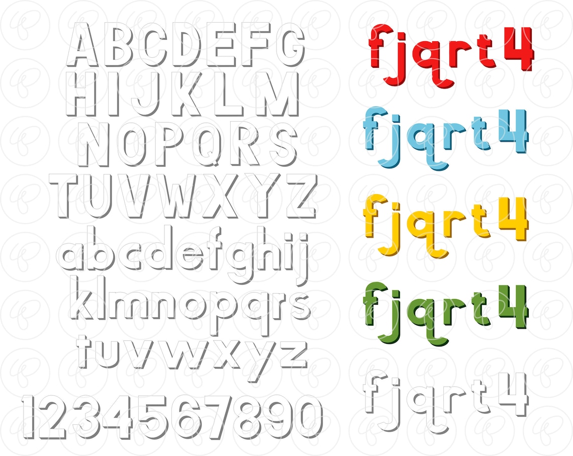Magnet Letters Alphabet: Clip Art Pack 300 Dpi Transparent Png Card