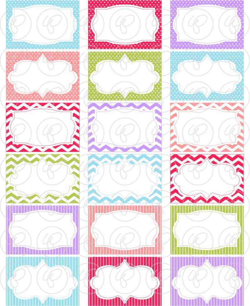 Clementine Frames & Labels: Clip Art Pack Card Making Digital Frames ...