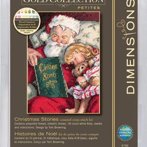 Kreuzstichpackung ""Weihnachtsgeschichten"" 08786."