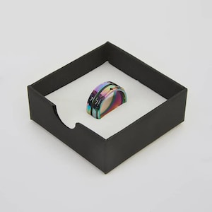 Rainbow Row Counter Ring - Etsy