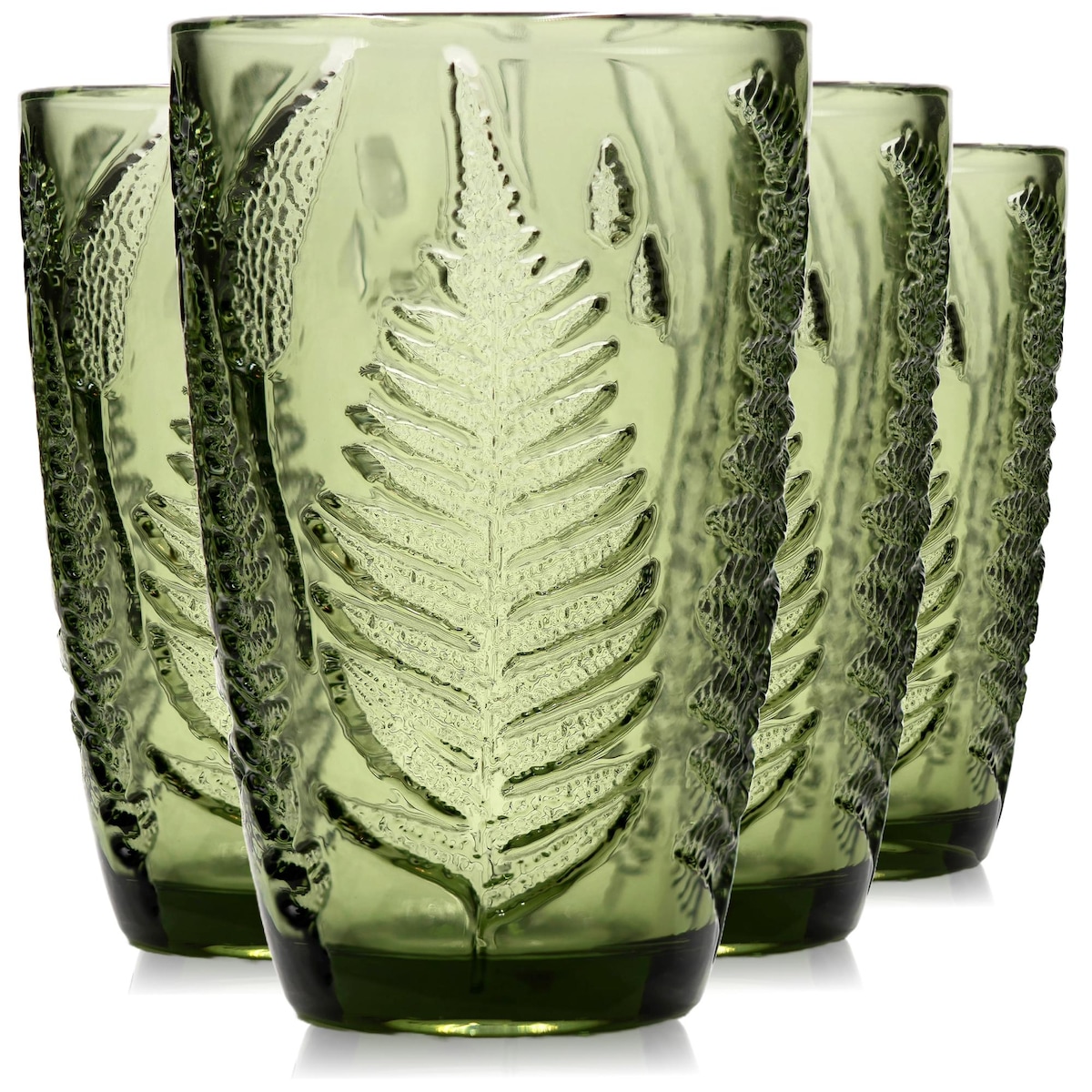 Green Vintage Drinking Glasses Sets, Hand Blown Antique Glassware Set, Colored Cute Glass Cups, Unique Retro Water Tumbler - Etsy