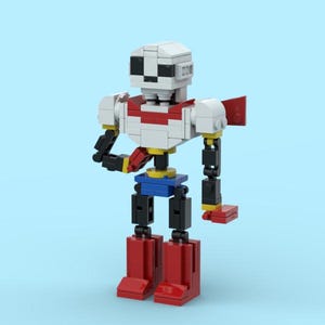 LEGO Undertale – Papyrus MOC Instructions