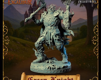Mystic - Green Knight - Chronicles of Excalibur - Tabletop Miniature
