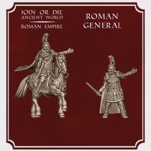 Roman General Set 01 | Join or Die: Ancient World | 28mm Historische Miniaturen