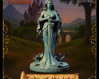 Knight - Lady of the Lake - Chronicles of Excalibur - Tabletop Miniature