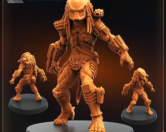 City Skull Hunter 2 | Predator Sci-Fi | hunter | 32mm tabletop miniature