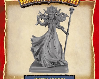 HQ Witch Queen | HeroQuest Return of the Witch Lord | Monster & Figuren | 32mm Tabletop Miniatur