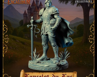 Knight - Lancelot du Lac - Chronicles of Excalibur - Tabletop Miniature