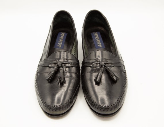 giorgio brutini black loafers