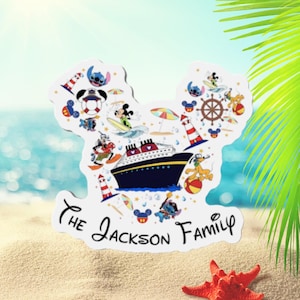 Personalized Cruise Door Magnet - Disney - Cruise 2025 Door Magnet, Cruise Magnets, Family Cruise, Custom Magnets, Cruise Door Decorations