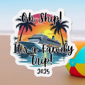 Personalized Cruise Door Magnet - Family - Cruise 2025 Door Magnet, Cruise Magnets, Family Cruise, Custom Magnets, Cruise Door Decorations