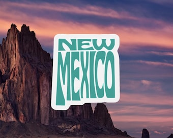 New Mexico Die-Cut Magnet: State Pride, Travel Gift