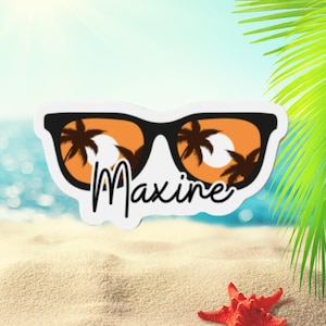 Personalized Cruise Door Magnet - Sunglasses - Cruise 2025 Door Magnet, Cruise Magnets, Family Cruise, Custom Magnets, Cruise Door Decor