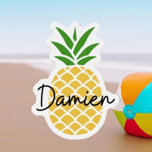 Personalized Cruise Door Magnet - Pineapple - Cruise 2025 Door Magnet, Cruise Magnets, Family Cruise, Custom Magnets, Cruise Door Decor