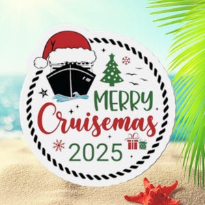 Personalized Cruise Door Magnet - Christmas - Cruise 2025 Door Magnet, Cruise Magnets, Family Cruise, Custom Magnets, Cruise Door Decoration