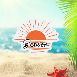 Personalized Cruise Door Magnet - Sunset - Cruise 2025 Door Magnet, Cruise Magnets, Family Cruise, Custom Magnets, Cruise Door Decorations