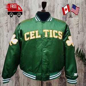 Celtics Starter ジャケット NBA公式ライセンス Starter Boston Celtics NBA Fan Apparel & Souvenirs for sale