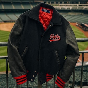 90s Polo Jacket - Etsy