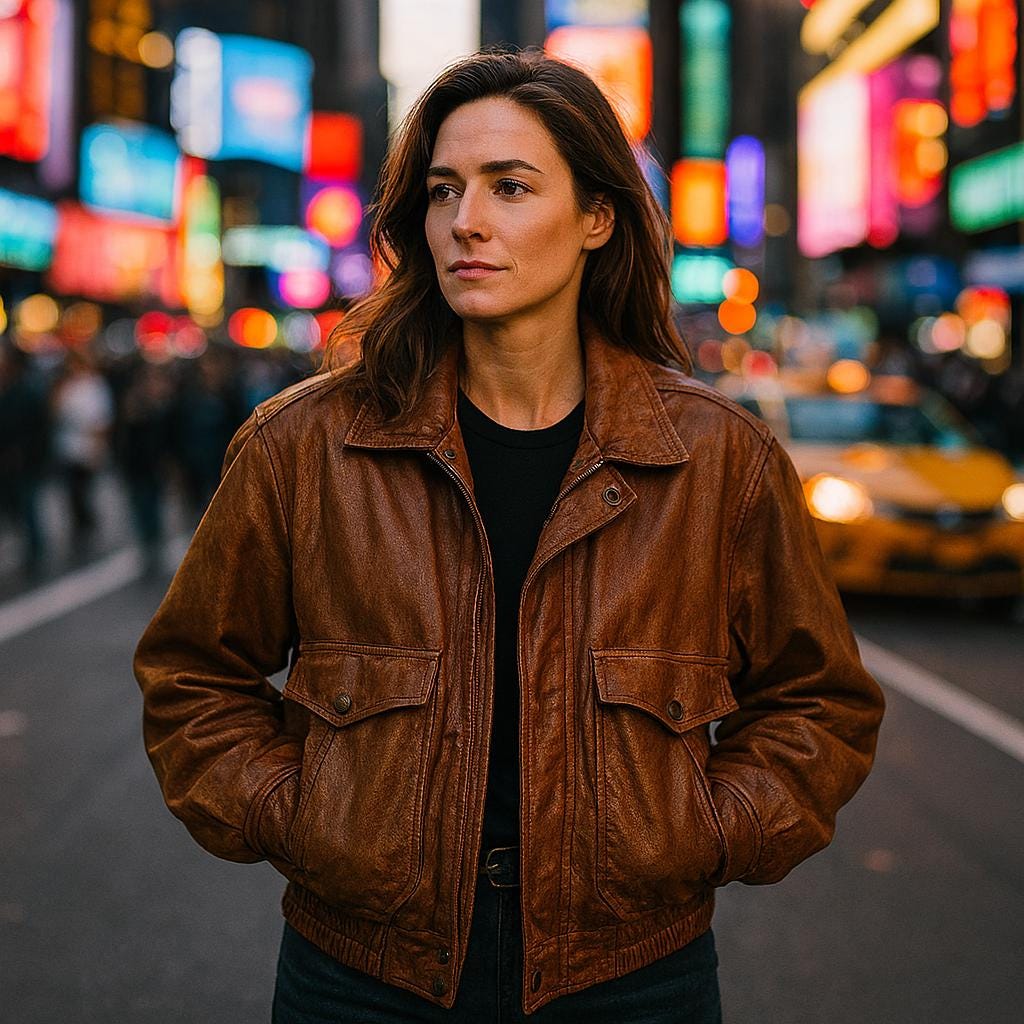 80s Leather Jacket - Etsy
