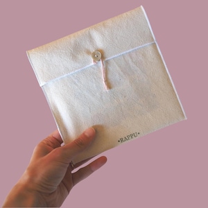 Reusable Organic Cotton Eco Envelope Square