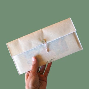 Reusable Organic Cotton Eco Envelope Tall