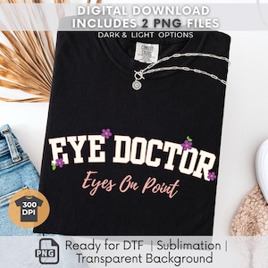 Eye Doctor Png, Ophthalmologist Clipart, Vision Care Art, Eye Specialist Design, Retina Surgeon Download, Optometry Gift File