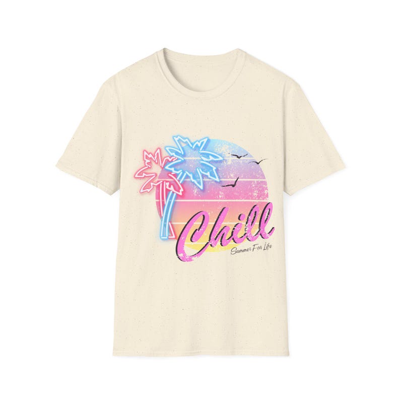 Camiseta Chill Vibes: Camiseta unisex de playa de verano imagen 9