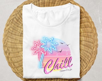 Chill Vibes T-Shirt: Unisex Summer Beachwear Tee