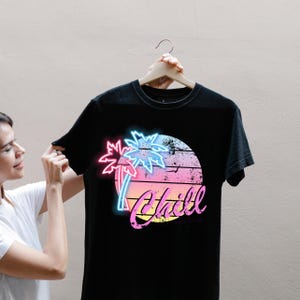 Camiseta Chill Vibes: Camiseta unisex de playa de verano imagen 5