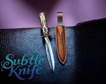 Handcrafted Subtle Knife Replica: His Dark Materials Cosplay Prop