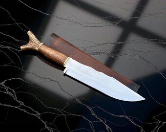 Legend of Fall Knife Replica, Stainless Steel Blade & Leather Sheath