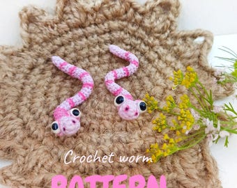 Crochet WORM pattern.