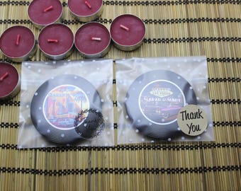 2.95&#39;&#39; Personalized Wedding Bottle Opener Magnet Favor with FreevGift Bags, Retro Vinyl Las Vegas and Classic Car Themed