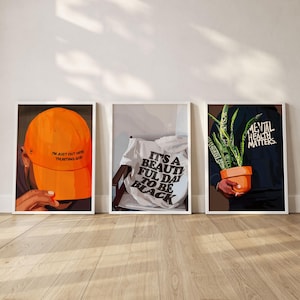 Masculine Black Man Art Prints: Hypebeast Room Decor (Set of 3) (Digital Download