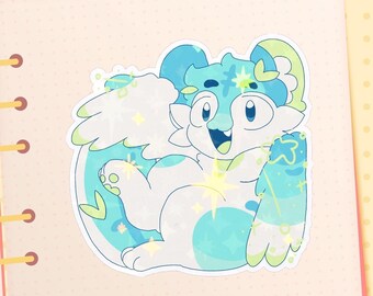 Melon Howltar Sticker