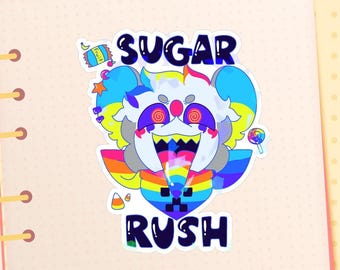 Browzer Sugar Rush Sticker