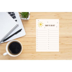Daily To-Do List, Task Organizer, Digital Download PDF, Printable Daily Planner, Task Tracker, Digital Task Planner, Time Management Sheet
