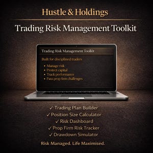 Forex Risk Management Toolkit | Prop Firm Calculator, Position Size (Digital Download)