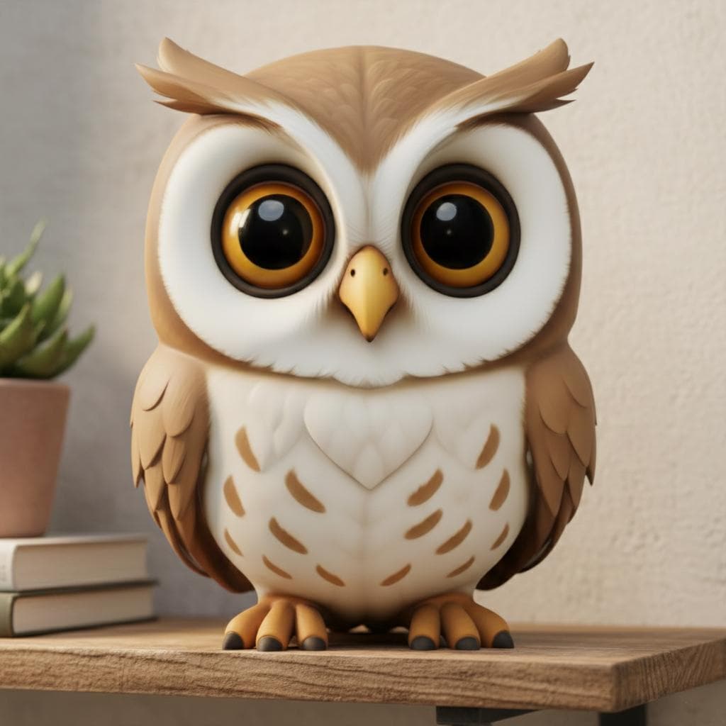 かわいいフクロウの置物 - Etsy 日本