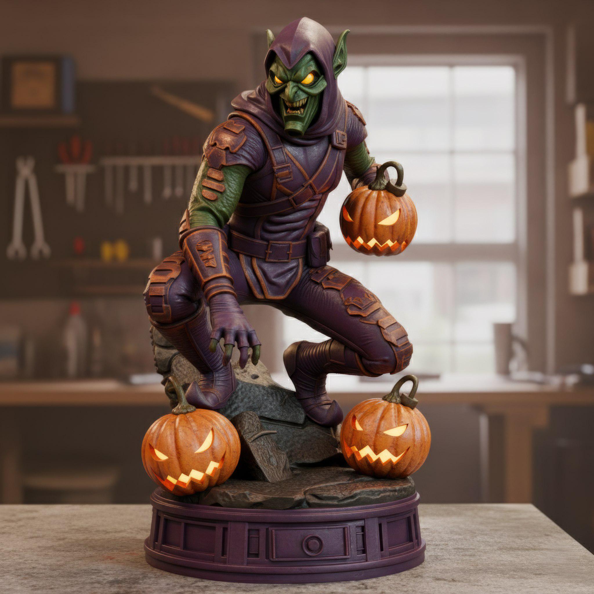 Green goblin action figure - Etsy 日本